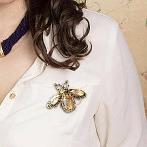 Magnifique Hearts - Wholesale Brooch - Vintage Glam Bee Brooch Collection, Classic Brooches