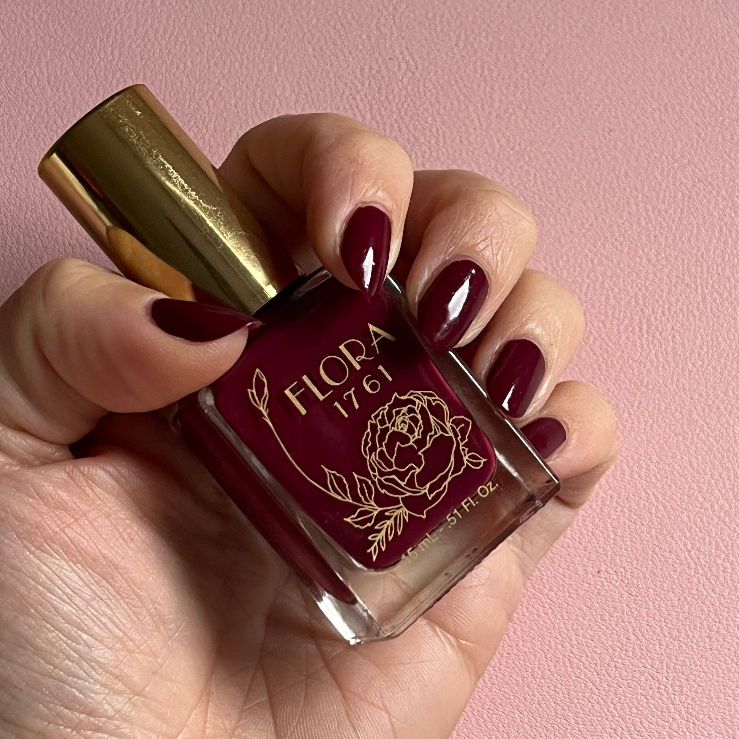 Flora 1761 - Wholesale Nail Polish - Nail Lacquer in Winterberry2