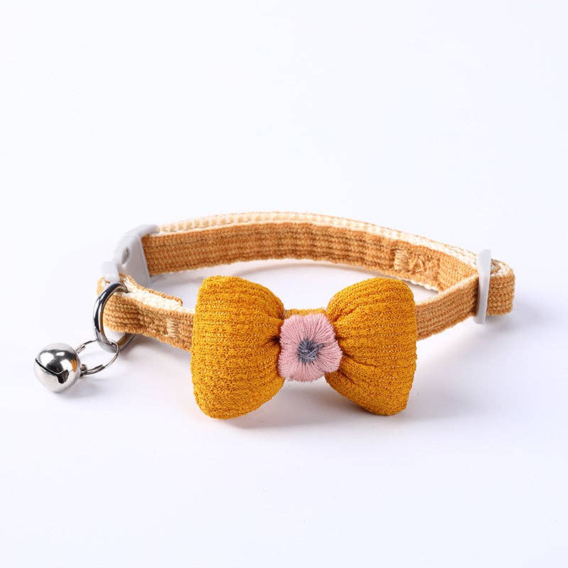 Cheerhunting - Wholesale Pet Collar - Cat - Mokka - Adjustable Cat Collar Bowtie3