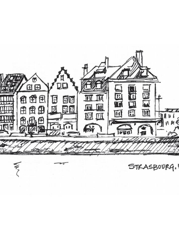 Straatsburg I voor wholesale door PriyaOriginalsArt