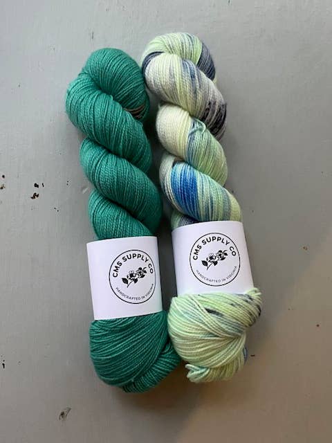 Ooey Gooey Sock Kits - Teal + Under the Big Top for wholesale by CMS Supply Co