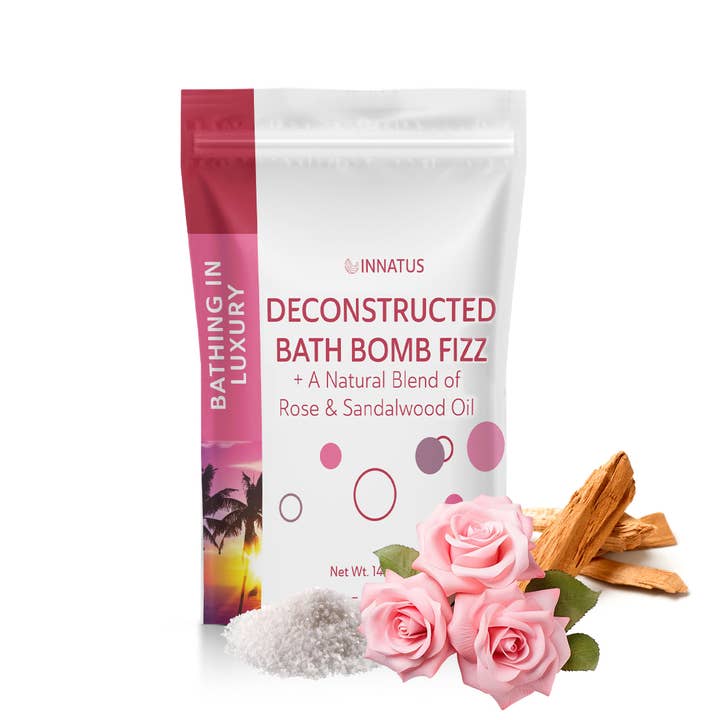 innatus – wholesale Bath bomb/fizz – Sea Salt Fizzy deconstructed Bathing in Luxury Bath Bomb
