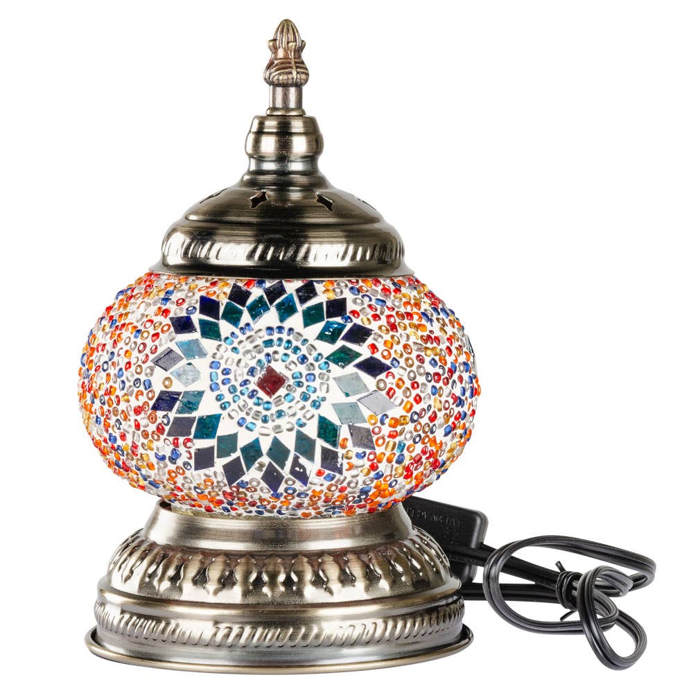 Benjamin International - Wholesale Accent/Desk Lamp - ASSORTED MOSAIC LAMPS WITH LIGHT3