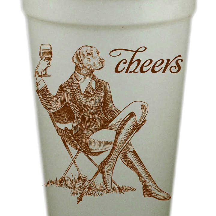 Alexa Pulitzer - Wholesale Disposable Cup - Cheers Lab 16oz Pearlized Cups