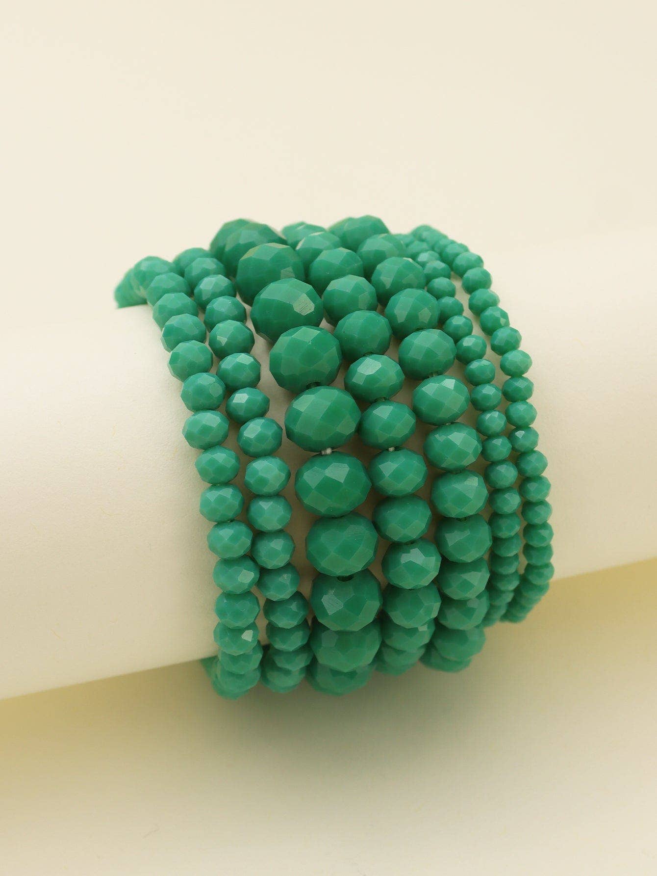 MiMi Wholesale - Wholesale Jewelry Set - CB2177 7 Piece Glass Beaded Bracelet Jewelry Set7