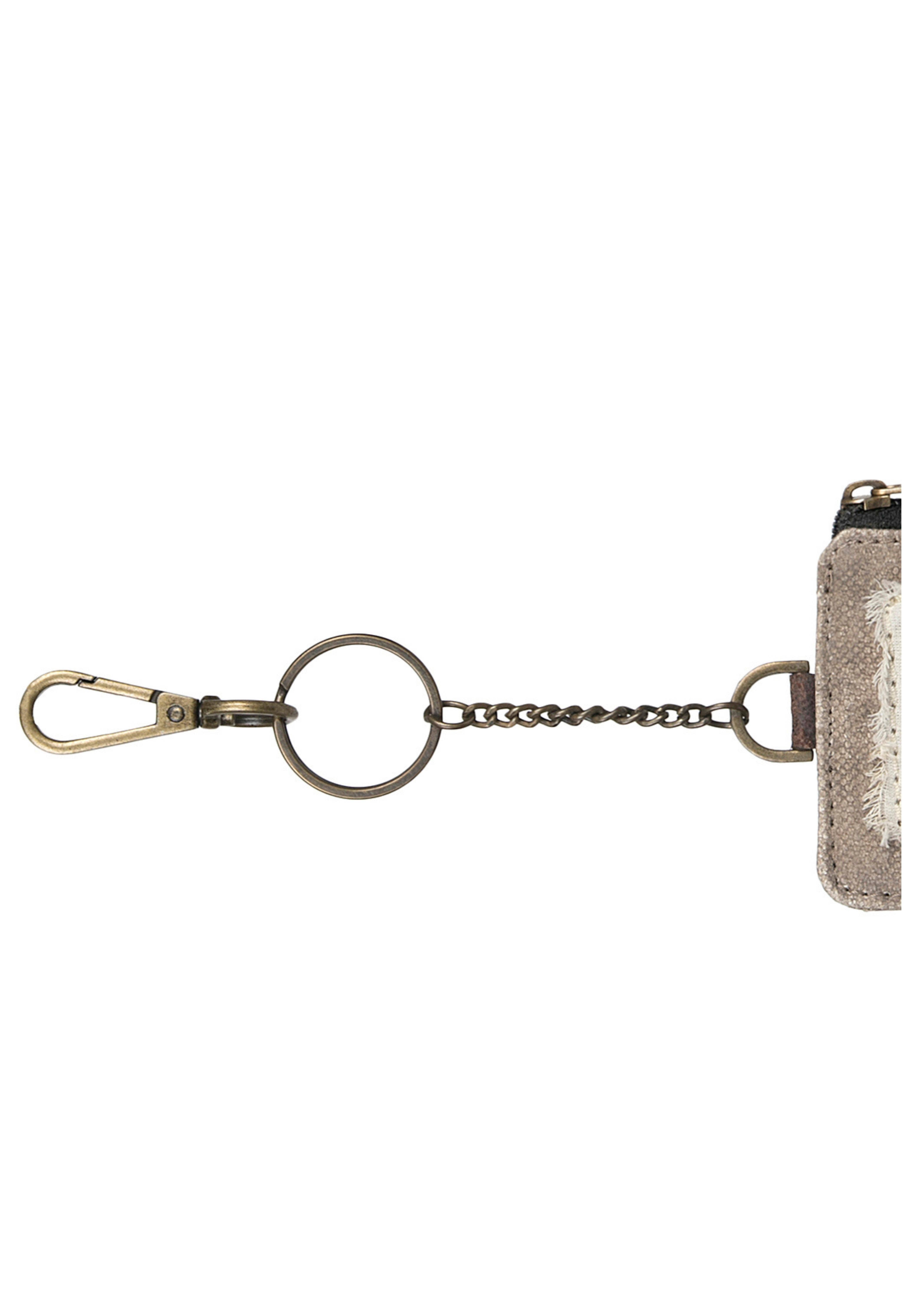 Mona B. - Wholesale Pouch - Women's - Atlas Up-Cycled Canvas ID Pouch with Keychain3