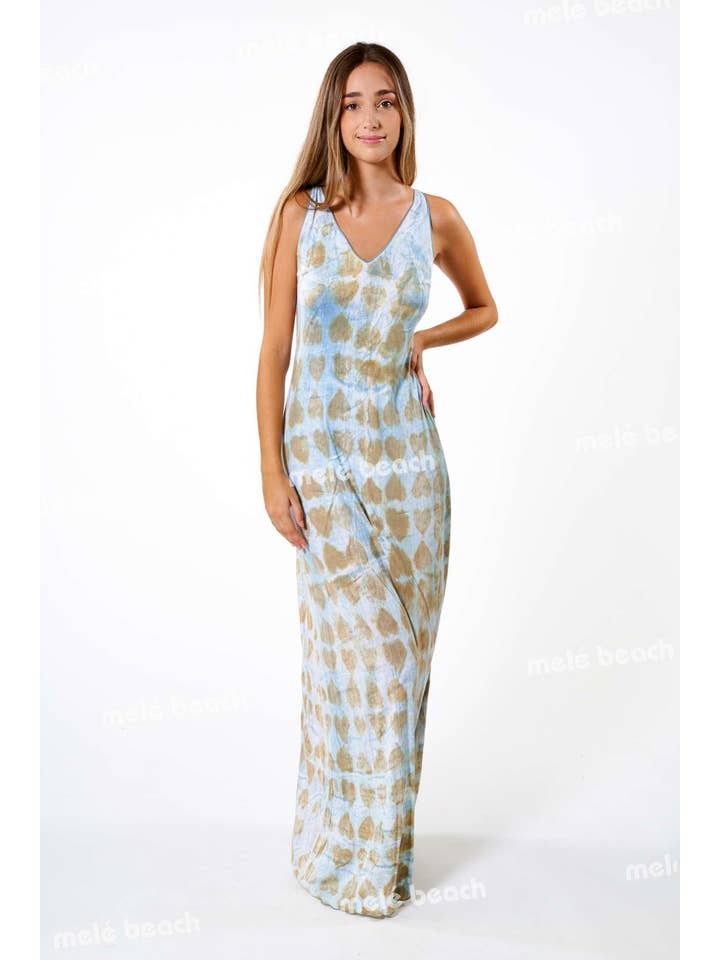Mele Beach - Wholesale Dress - Women's - HOLBOX 35115 LONG DRESS