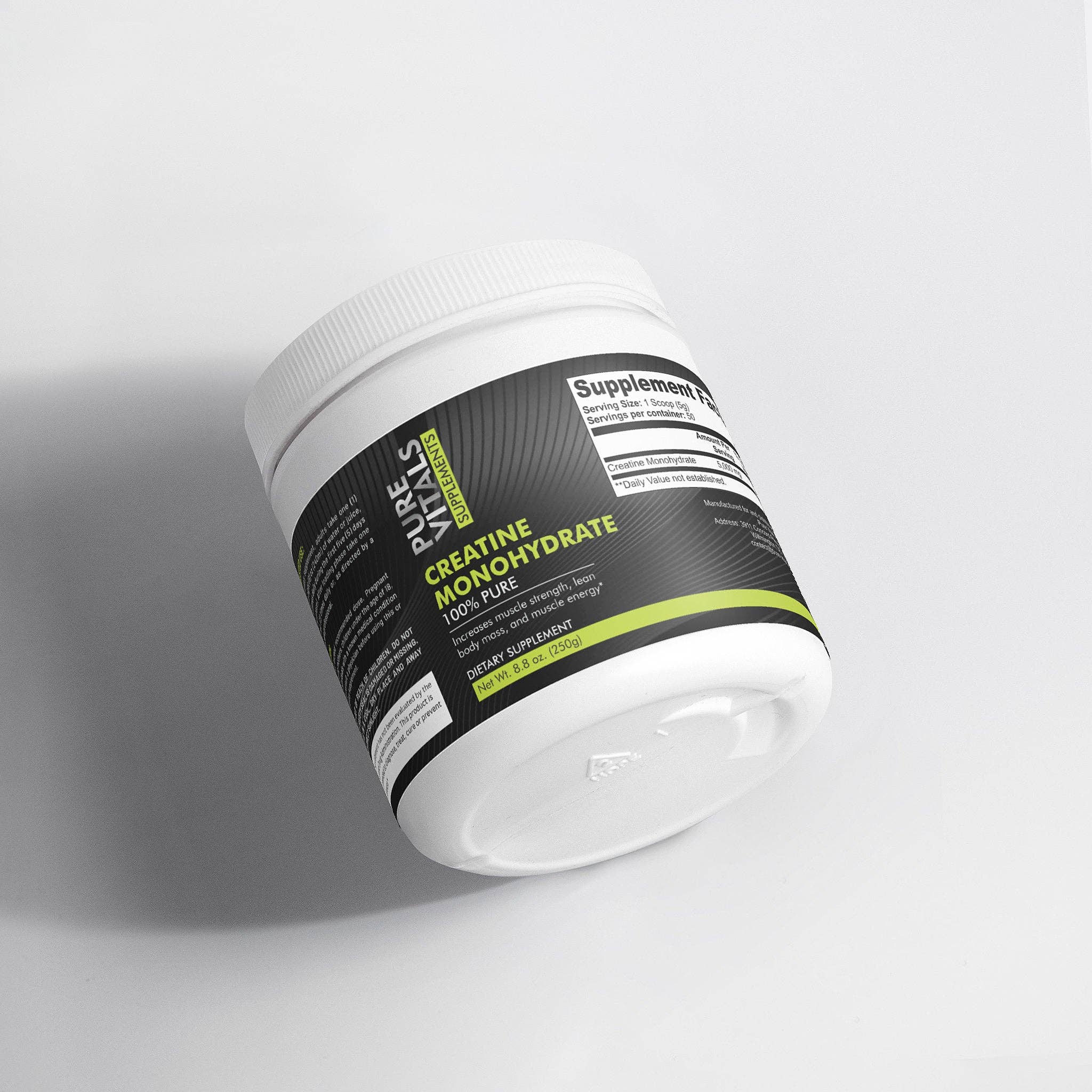 Pure Vitals Supplements - Wholesale Oral Supplement/Vitamin - Creatine Monohydrate2