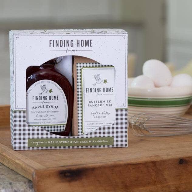 Finding Home Farms - Wholesale Pancake Mix - Organic Maple Syrup & Pancake Mix Set2