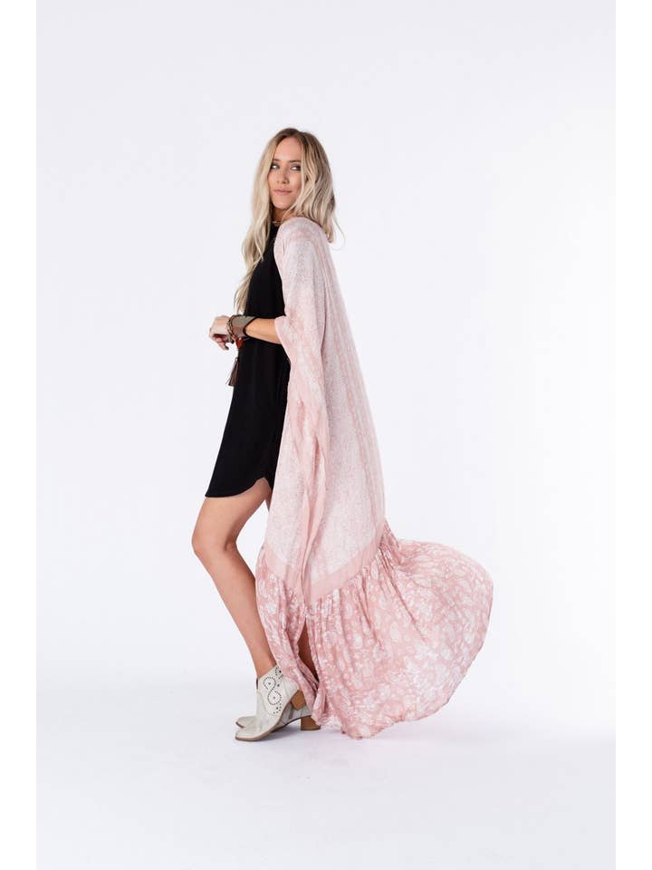 Fard à joues Kimono Plumeau à flux libre Tapestry Paisley - Blush en vente sur Faire9