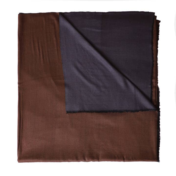 Edit Ø4 - Two Toned Pure Cashmere Throw for wholesale by Bedlam