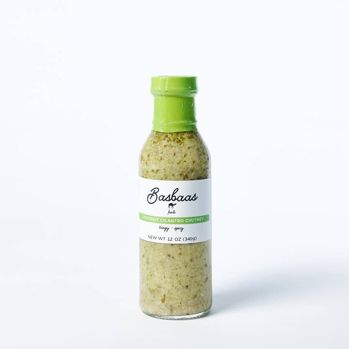 Coconut Cilantro Chutney for wholesale by Basbaas Foods