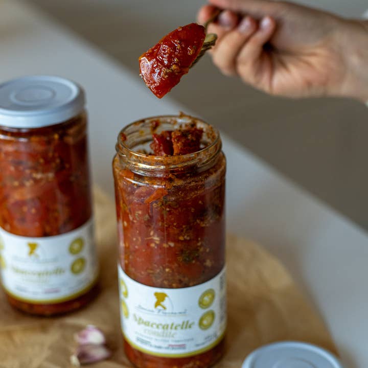 Donna Francesca – Engroshandel Sauce – Spaccatelle Krydret 300 g - Fremstillet i Italien Premium kvalitet2