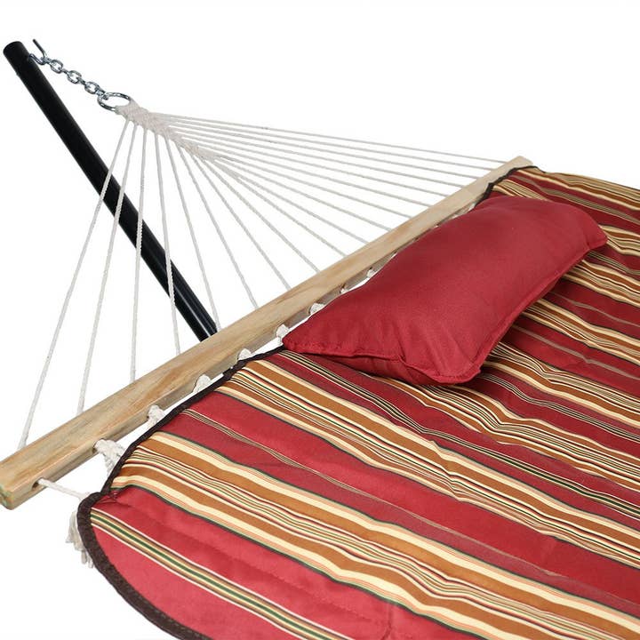 Zupapa - Wholesale Hammock - 12 Ft Rope Hammock with Stand And Removable Pad9