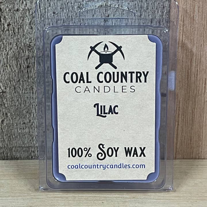 Lilac Wax Tarts for wholesale by Coal Country Candles
