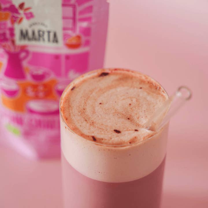 Atelier Marta - Wholesale Powdered Health Drink - Pink Chai Latte | physical and mental performance