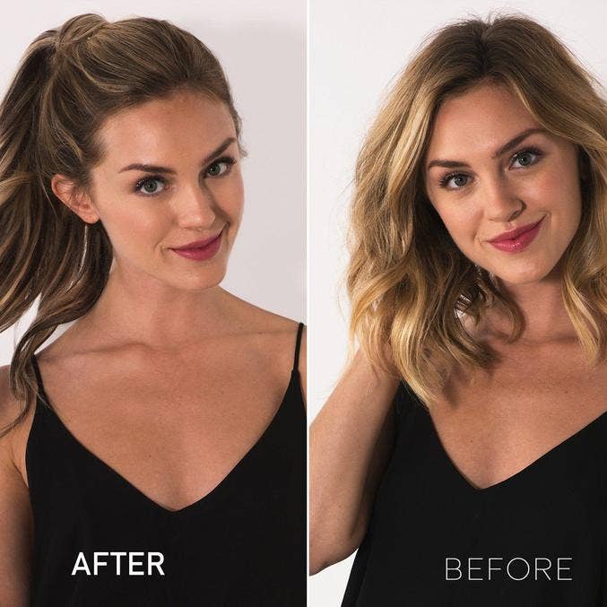 Euphoria Hair & Accessories - Wholesale Hair Extensions - Juliet 18''- Human Hair Wrap-Around Ponytail Extension1