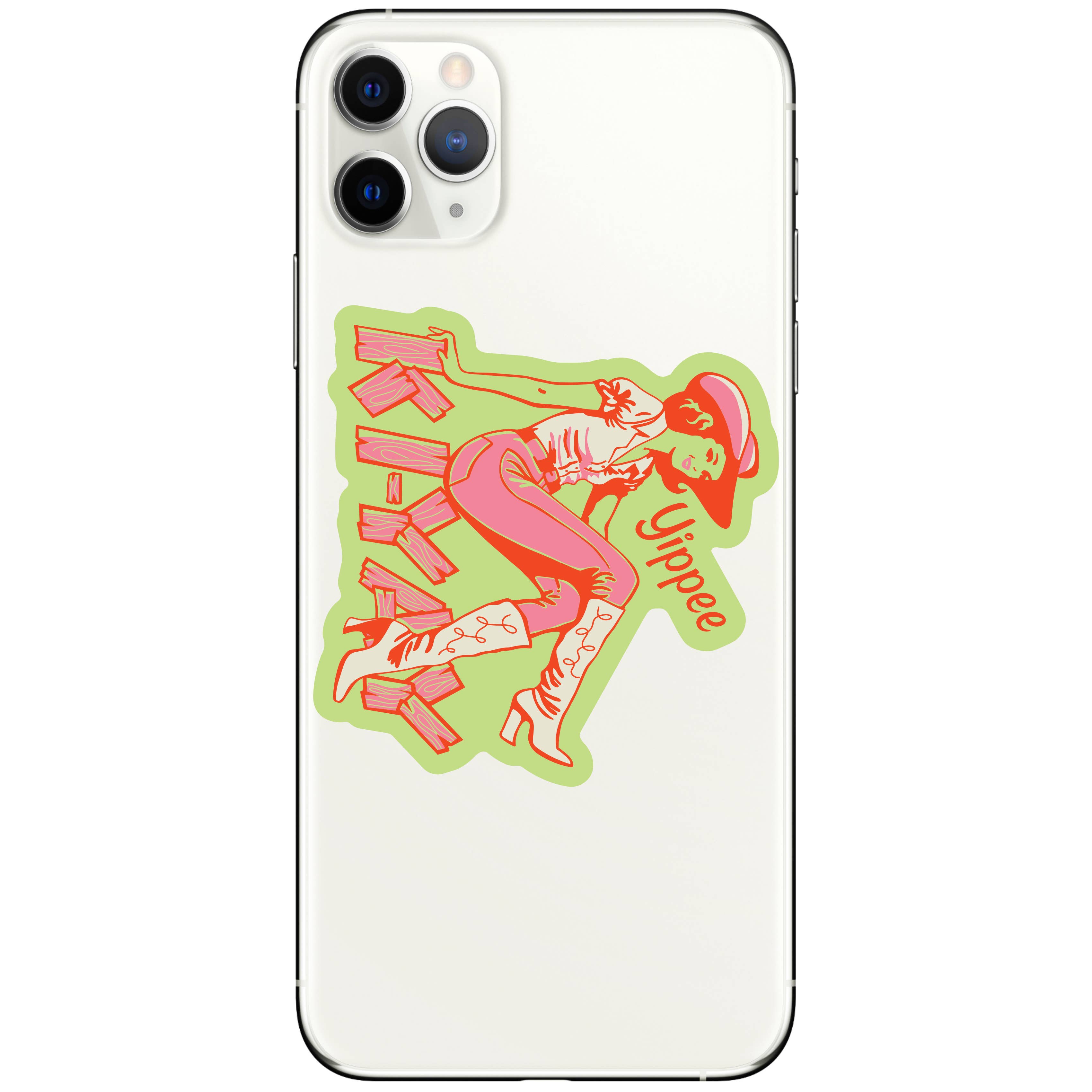 Juju and Moxie - Venta al por mayor Pegatina - Pegatina de vinilo de alta calidad Western Cowgirl Kiyay4