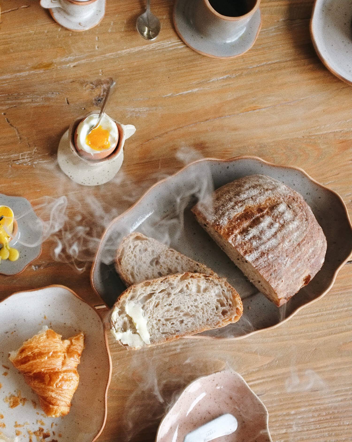 Ohyoko ceramics - Wholesale Serving Tray - Handcrafted stoneware trays for breakfast and snacks16