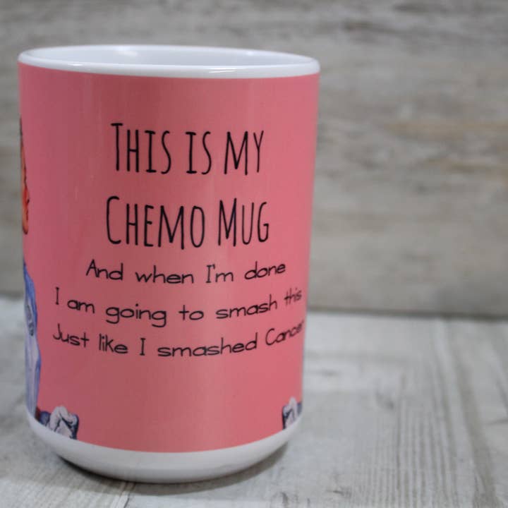 Raven Design - Vente Tasse à café - This is my Chemo Mug Tasse à café en céramique 15 oz1