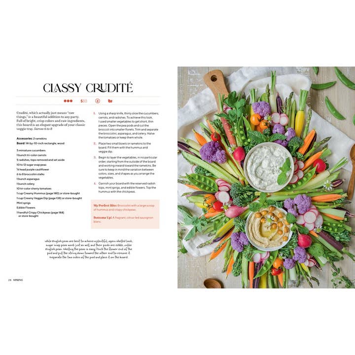 Gibbs Smith - Wholesale Cookbook - Art of the Board: Fun & Fancy Snack Boards, Recipes & Ideas