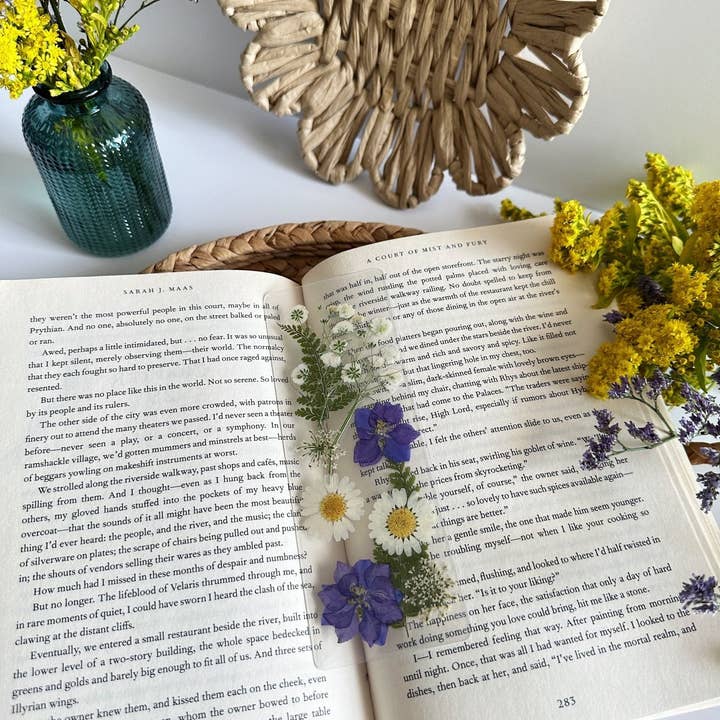 Petals & Pages by Grace - Wholesale Bookmark - lavender haze bookmark4