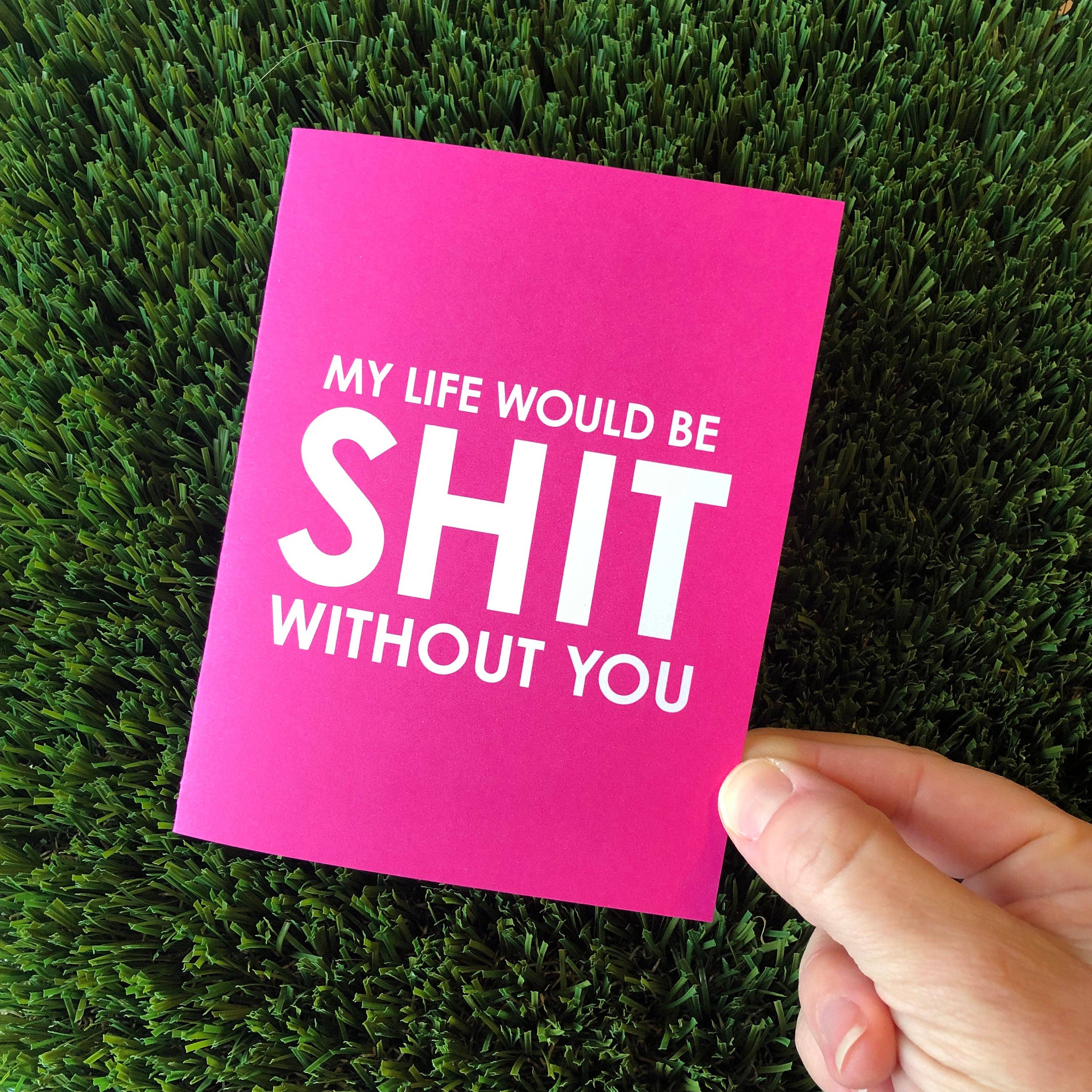 Personal Paper Hugs - Wholesale Valentine's Day Card - Pink Funny Sarcastic Friendship Valentine's Day Greeting Card for Best Friend1