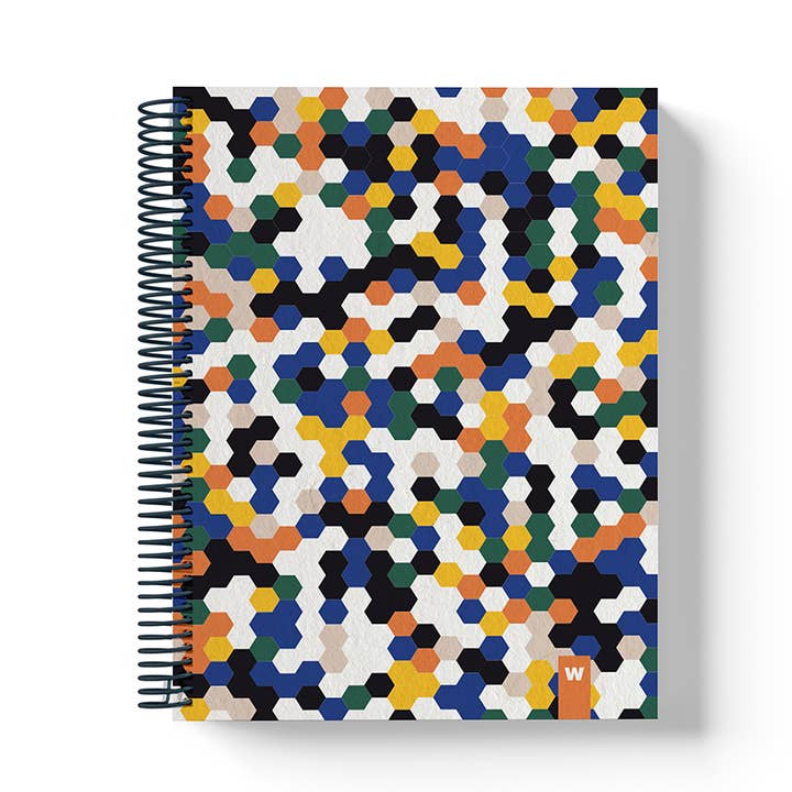 Colorful Spiral Notebooks | Exagon for wholesale by Weew Smart Design