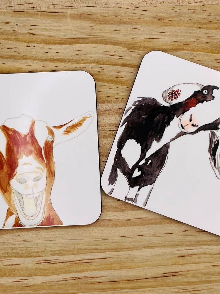 Ziegenuntersetzer für den Großhandel von Krafty Inc