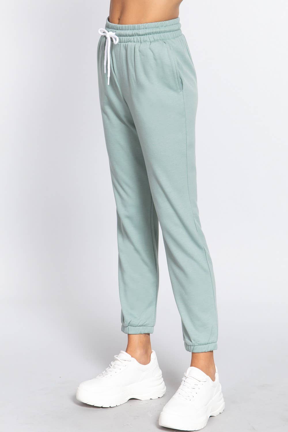 Active Basic | Active USA - Wholesale Athletic Sweatpants/Joggers - Women's - French Terry Fleece Long Jogger Pants12