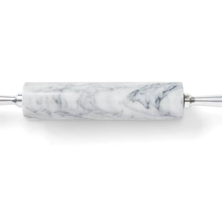 Fox Run Brands - Vendita all'ingrosso Mattarelli - Mattarello Fox Run Marble, bianco, 2,5" x 47,5" x 3"4
