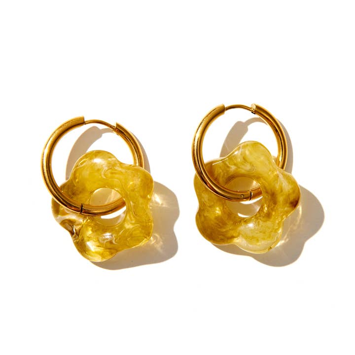 Emeldo - Wholesale Hoop Earrings - Gloria Hoops // Select Colour2