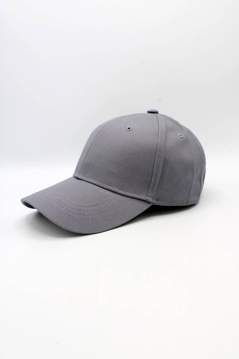 Hologramme Paris - Wholesale Baseball Cap - Unisex - Classic plain cap with gold metal buckle6