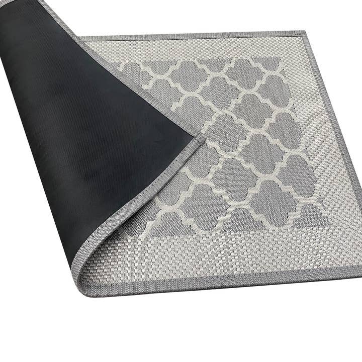 home mart goods - Wholesale Door Mat - Grey All-Season Sturdy Absorbent Non-Slip Rubber Backing Mat1