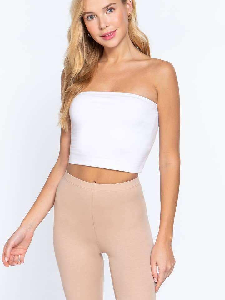 Legging court en jersey de coton et élasthanne pour la vente par Active Basic | Active USA