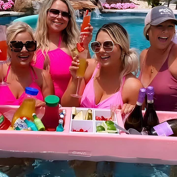REVO Coolers - Wholesale Cooler/Cooler Bag - REVO Party Barge Cooler | Pink Coral | Made in USA