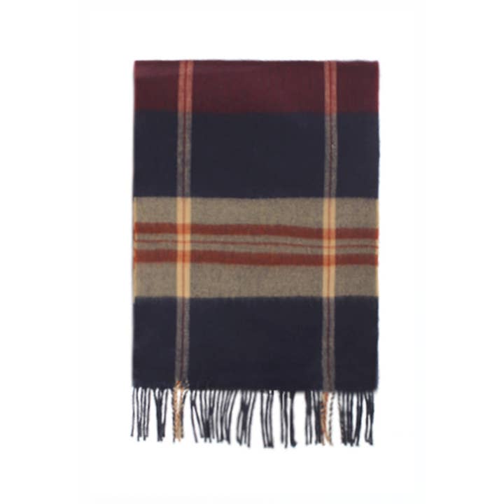 David And Young - Wholesale Scarf - Unisex - Softer than Cashmere PLAID BUFF Vegan Cashmere Touch Scarves5