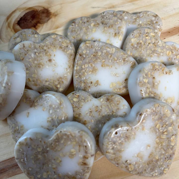 Finleys Farms - Wholesale Bar Soap - Finley’s Farms Goat Milk Soap – Heart Slim Bar0