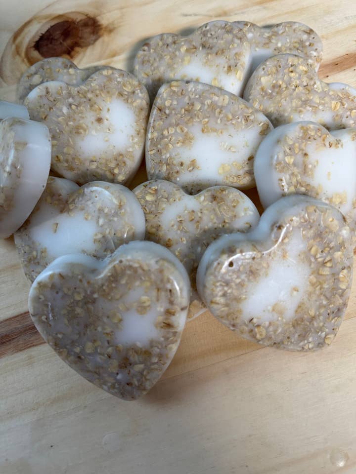 Finley’s Farms Goat Milk Soap – Heart Slim Bar for wholesale by Finleys Farms