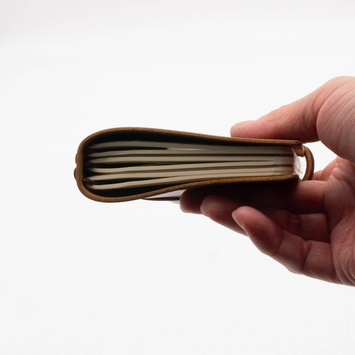 Arbor Trading Post - Wholesale Journal Cover - Pocket-Size Leather Traveler Notebook Cover, 3 Notebooks8