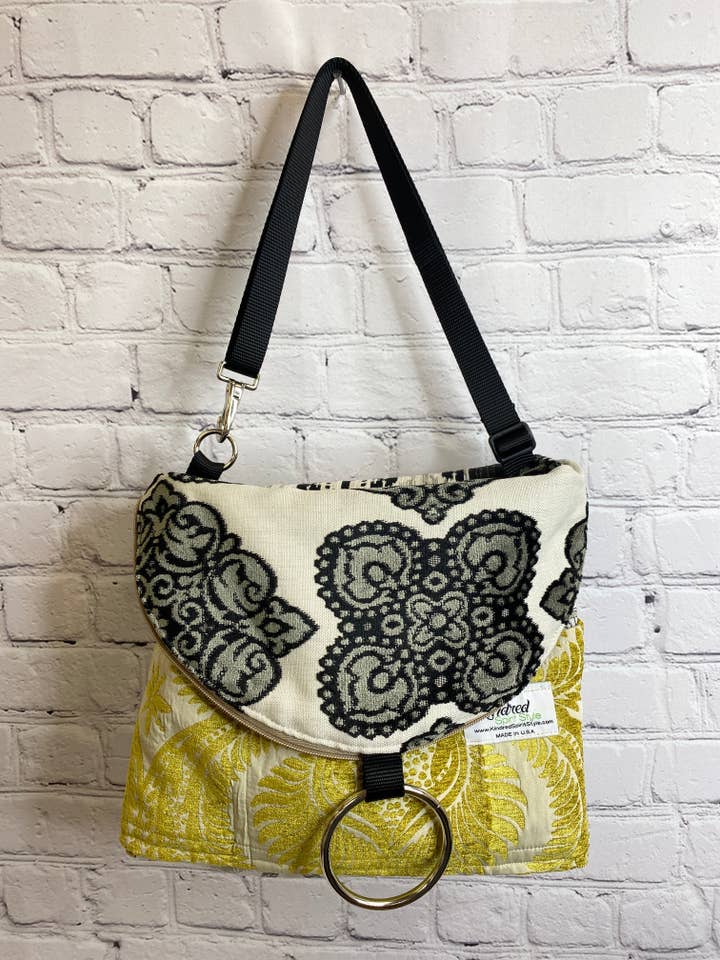 DeVille Messenger/Backpack for wholesale by Kindred Spirit Style