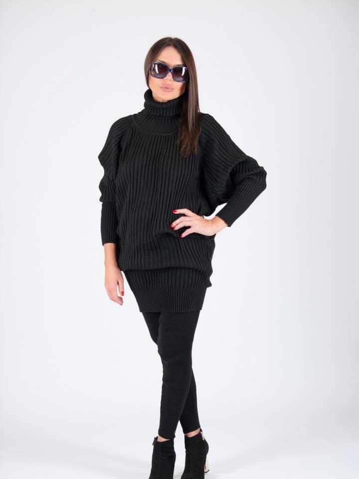 Two pieces Knitting Winter REBECCA for wholesale by EUG fashion