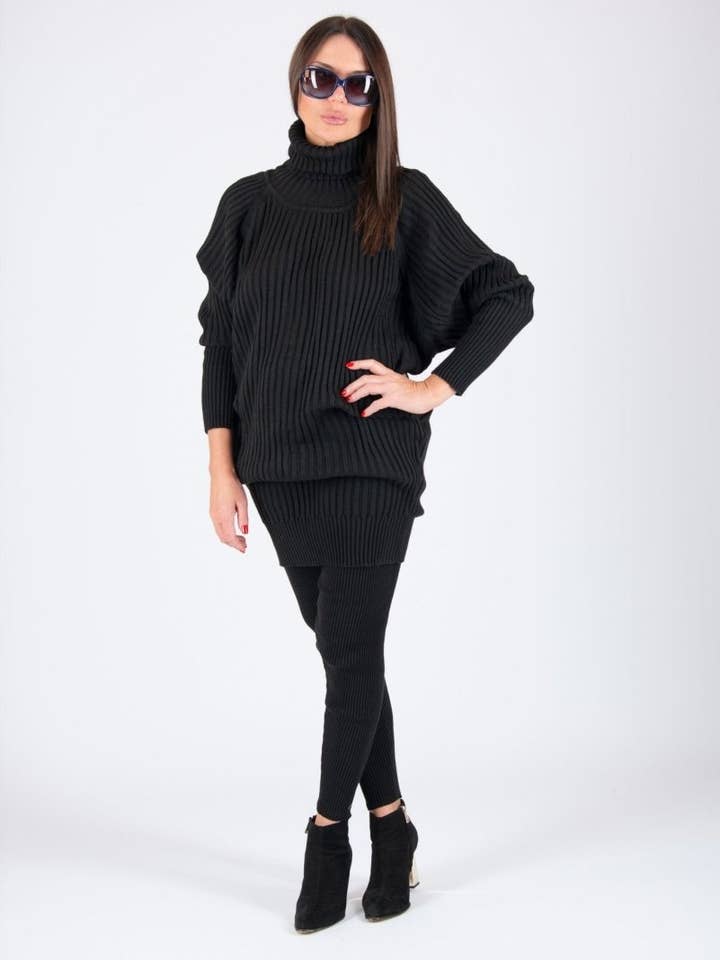 Two pieces Knitting Winter REBECCA for wholesale by EUG fashion