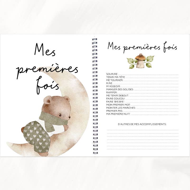 Rainbows&Lollipops Inc - Wholesale Memory Book - Kids & Baby - Journal de Grossesse et Livre de Naissance Unisexe #145