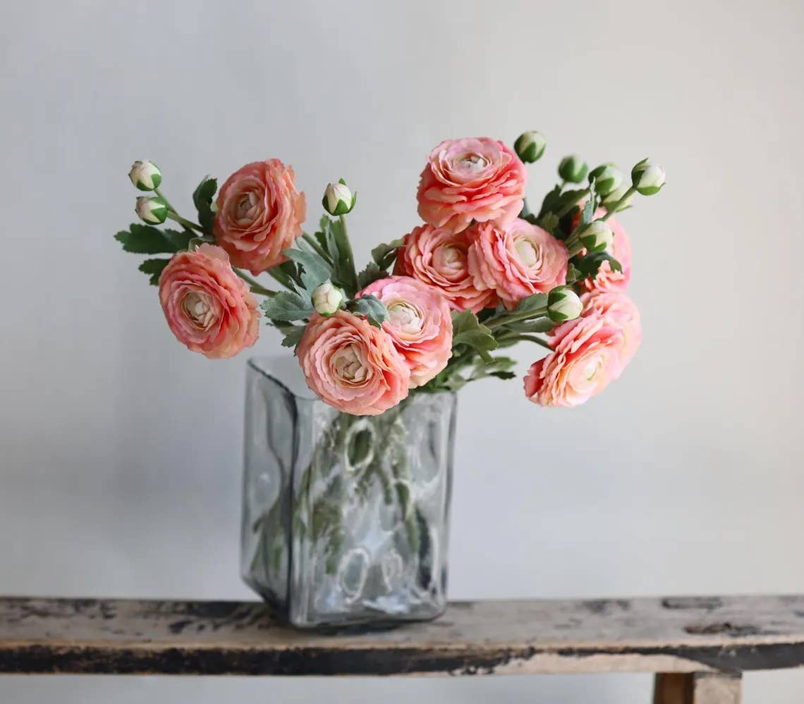 Angel Isabella - Wholesale Kunstbloemen - 18 inch ultrarealistische kunstbloem ranonkel met echte textuur8