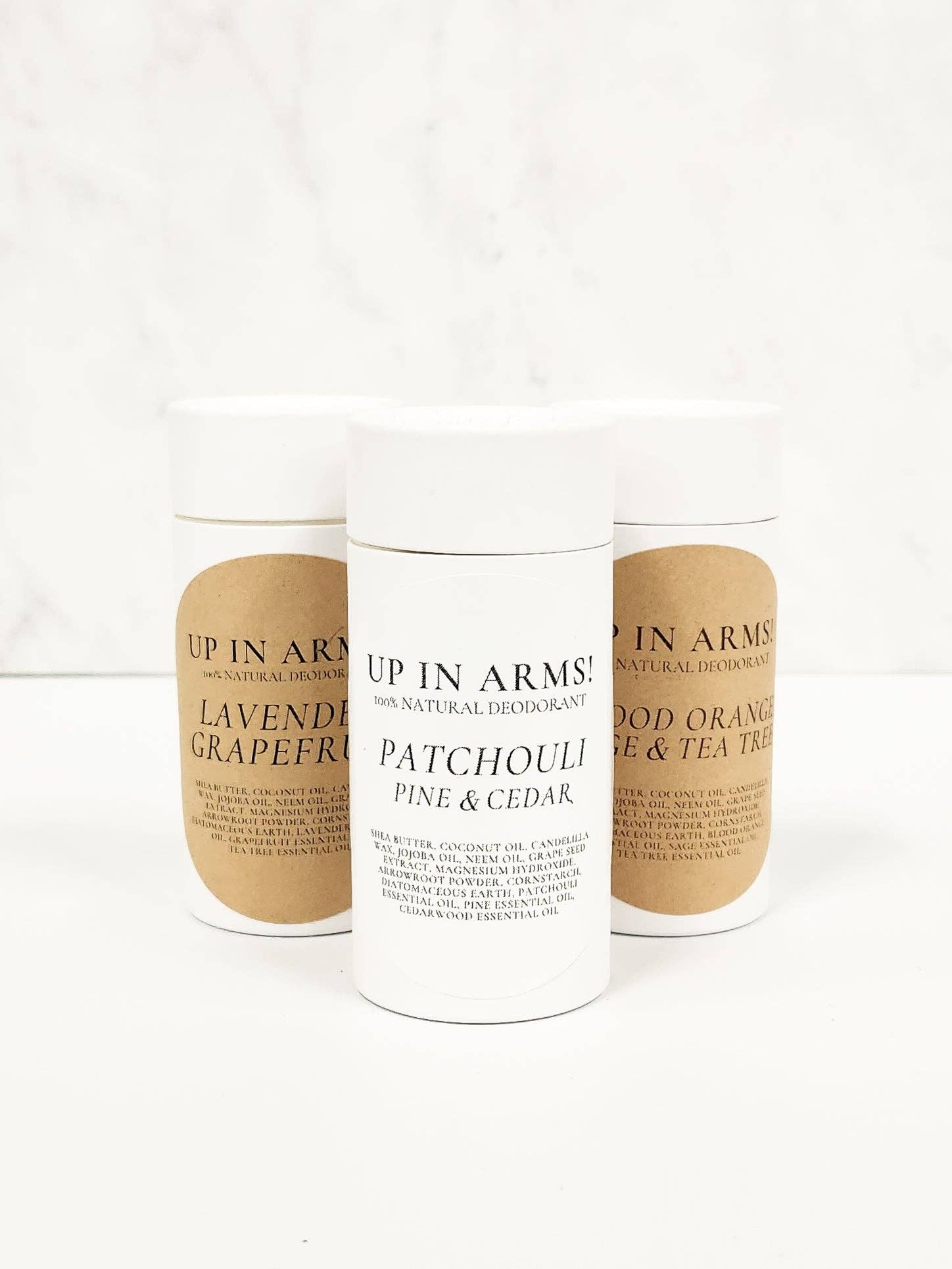 Clean Slate Botanicals - Vente Déodorant – unisexe - Déodorant Patchouli Cèdre Pin0