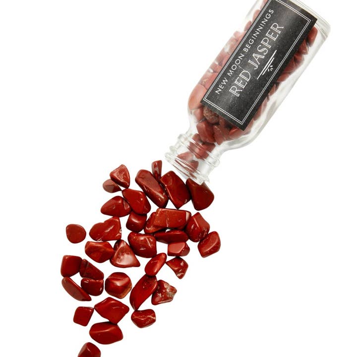 New Moon Beginnings - Wholesale Spiritual Stone/Crystal - Natural Gemstone Chips in a Bottle -70 stone types available23