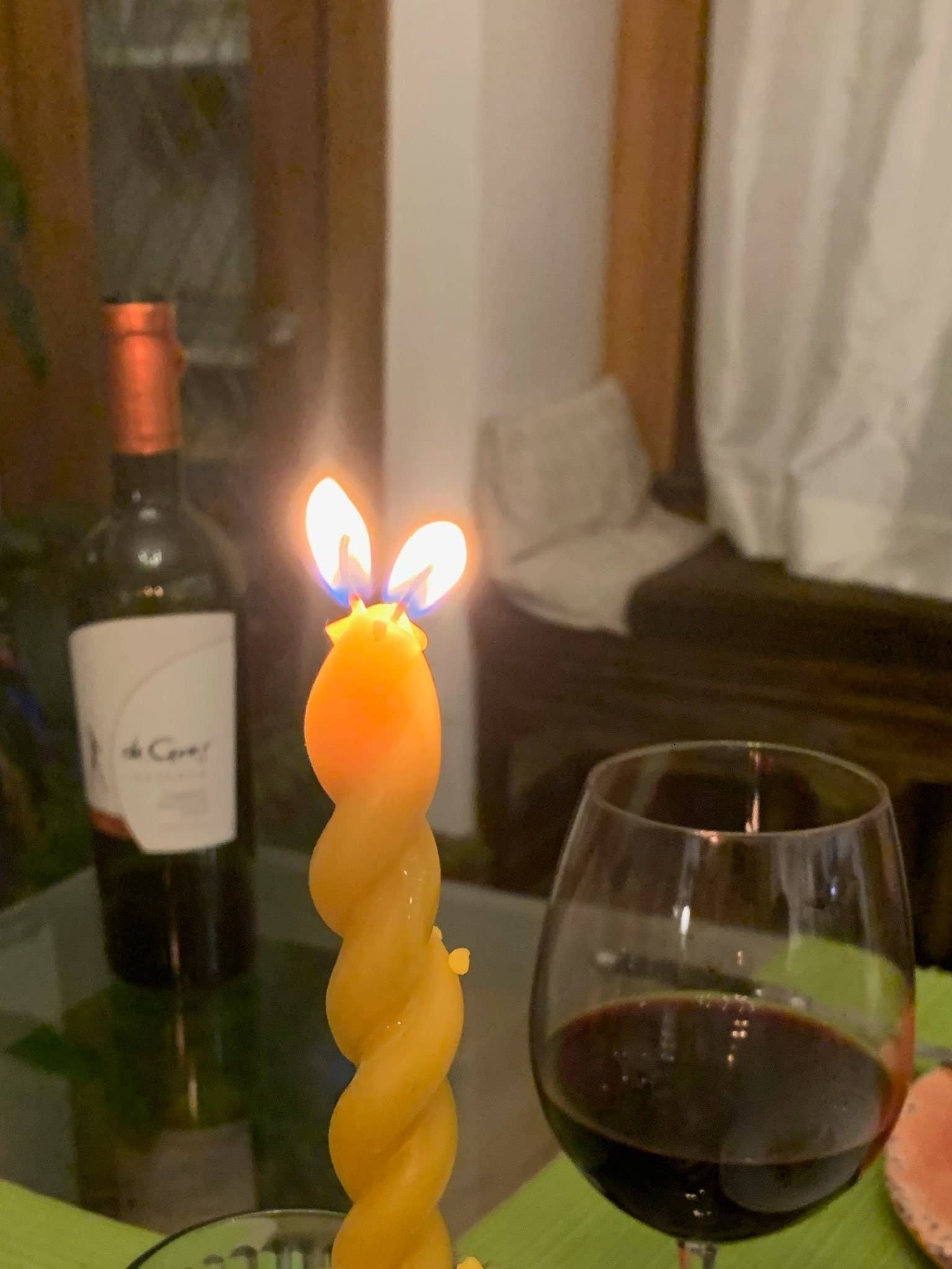 Mile-End Soap & Candle Supply - Wholesale Tapered Candle/Candlestick - 2 Beeswax Taper Candle - Twisted Beeswax Candle1