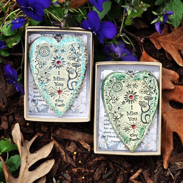 Clay Fossils - Wholesale Ornament - On the day you were born, boxed keepsake, birthday
