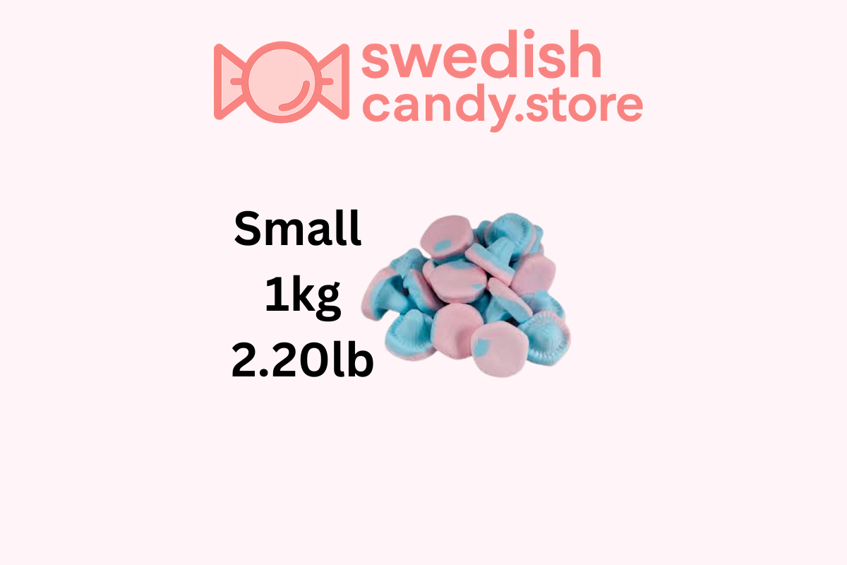 Swedish Candy.Store - Swedish Candy – wholesale Gummy – Swedish Candy Fizzy Mushrooms 1kg/2.20lbs0